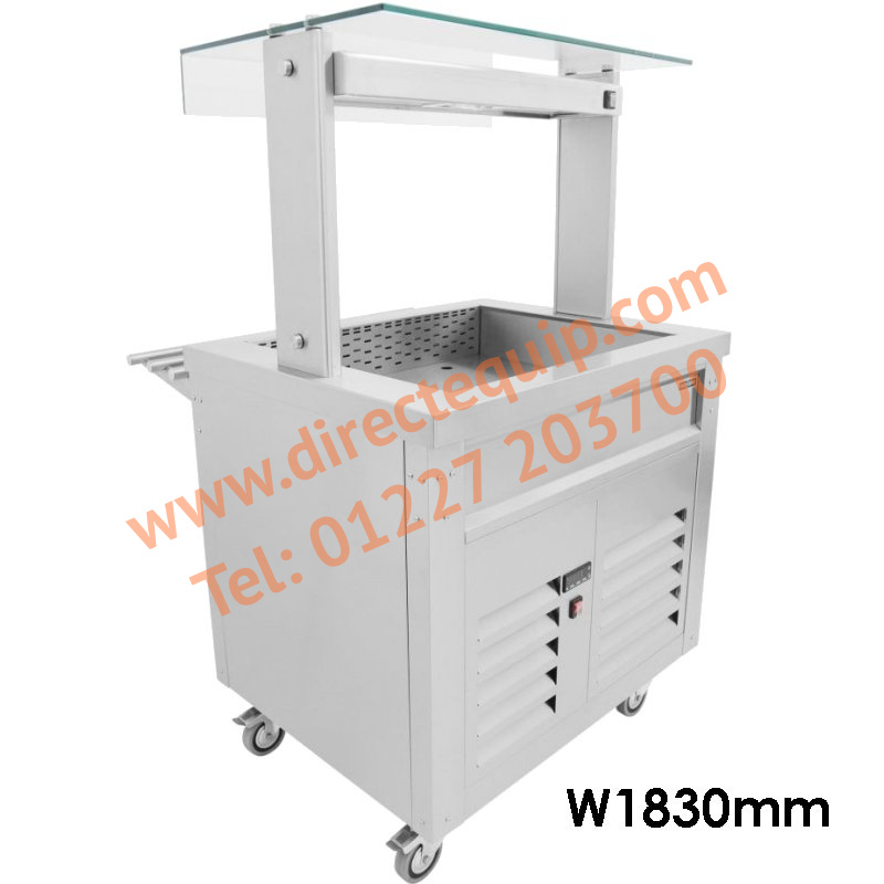 Parry Flexi-Serve Ambient Cupboard with Refrigerated Well FS-RW5